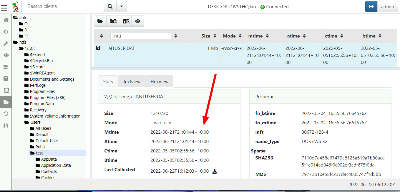 Timezone selection influences how times are shown