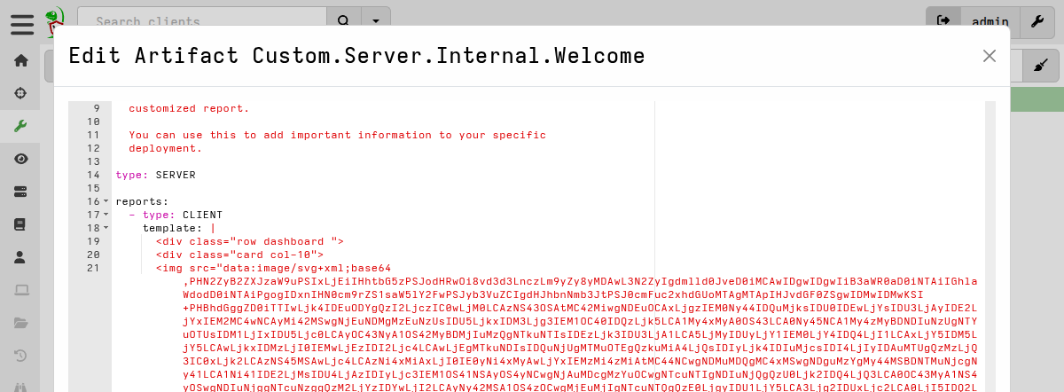 An image embedded as a data URI